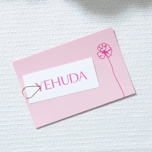 Place Card Blush
