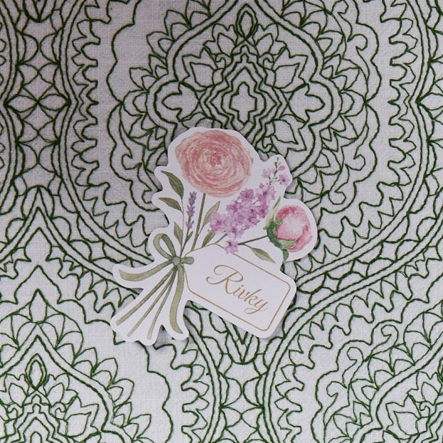Bouquet Place Card