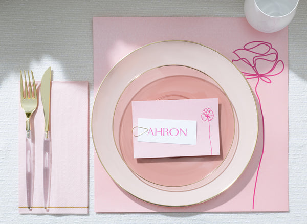 Shavuos Placemats Blush
