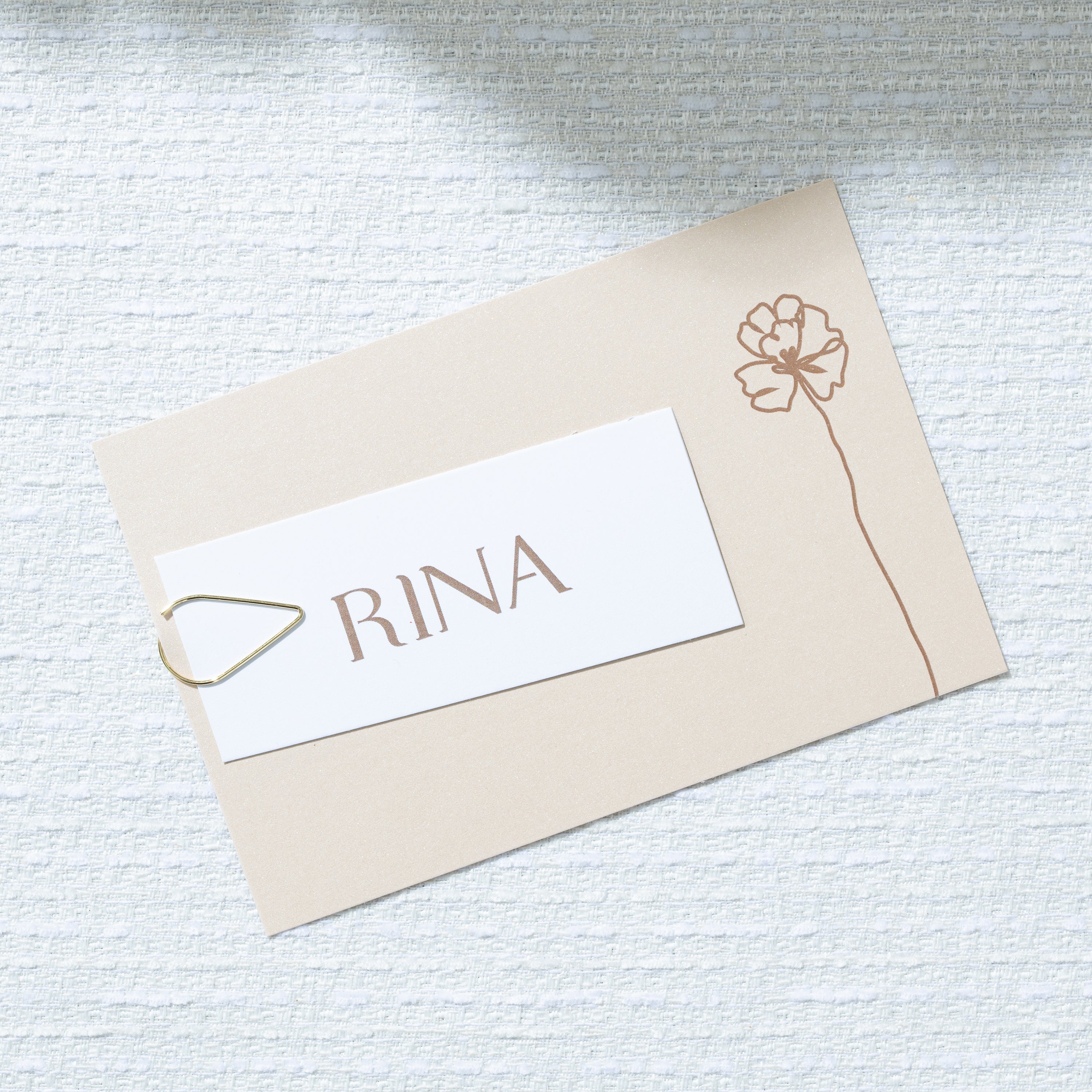 Place Card Linen