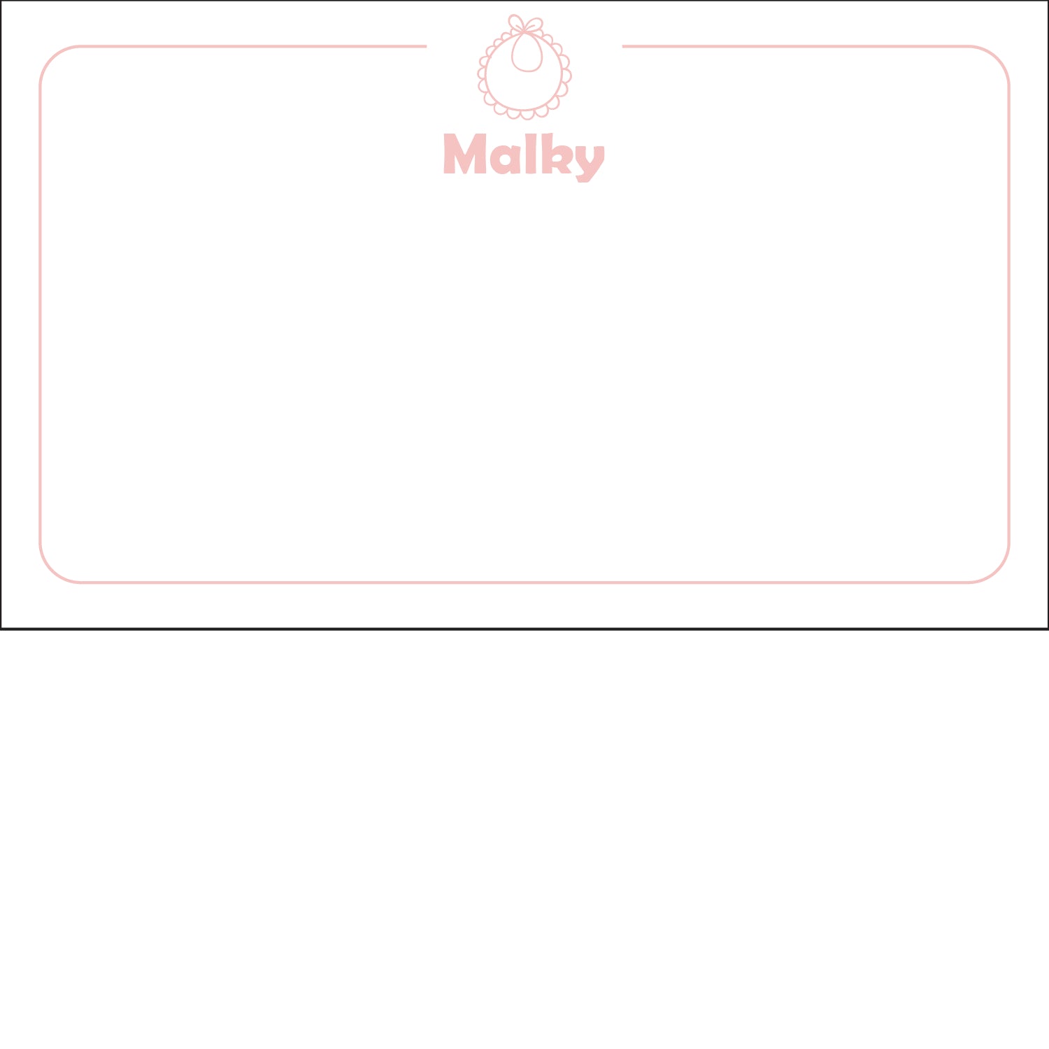 Bib Card