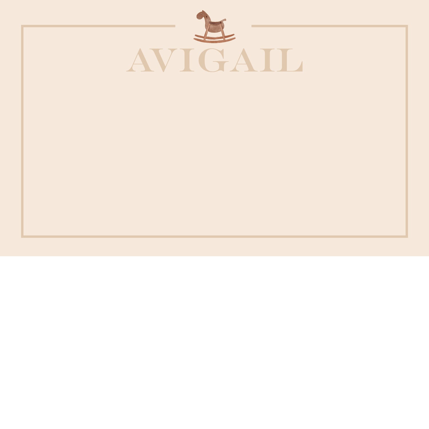 Horse Card