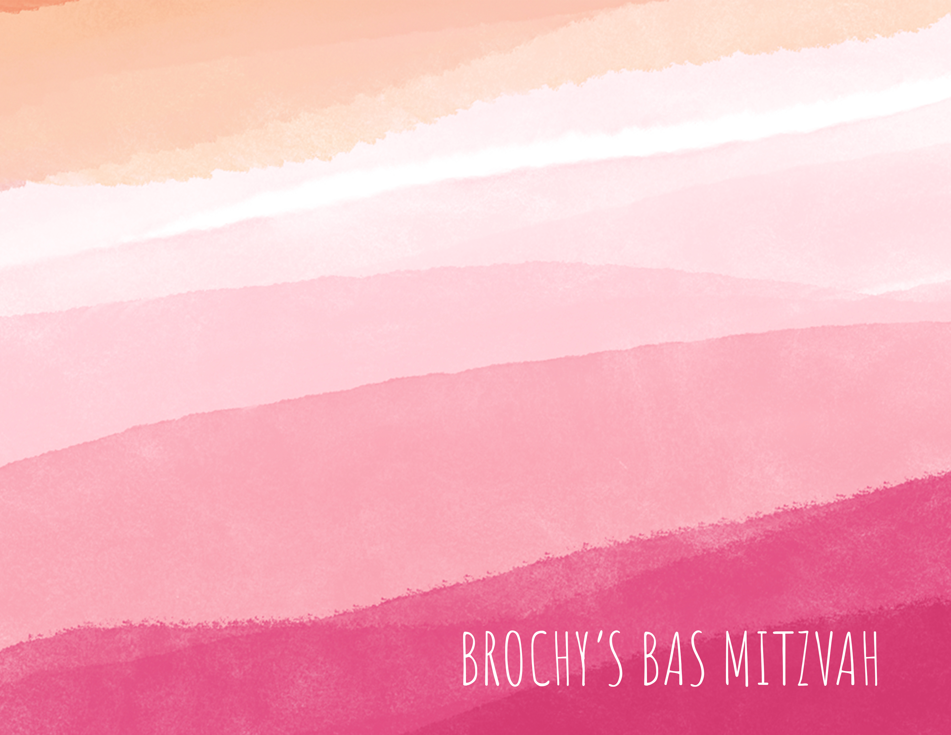 Watercolor Placemat