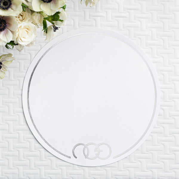Pesach Placemat Silver