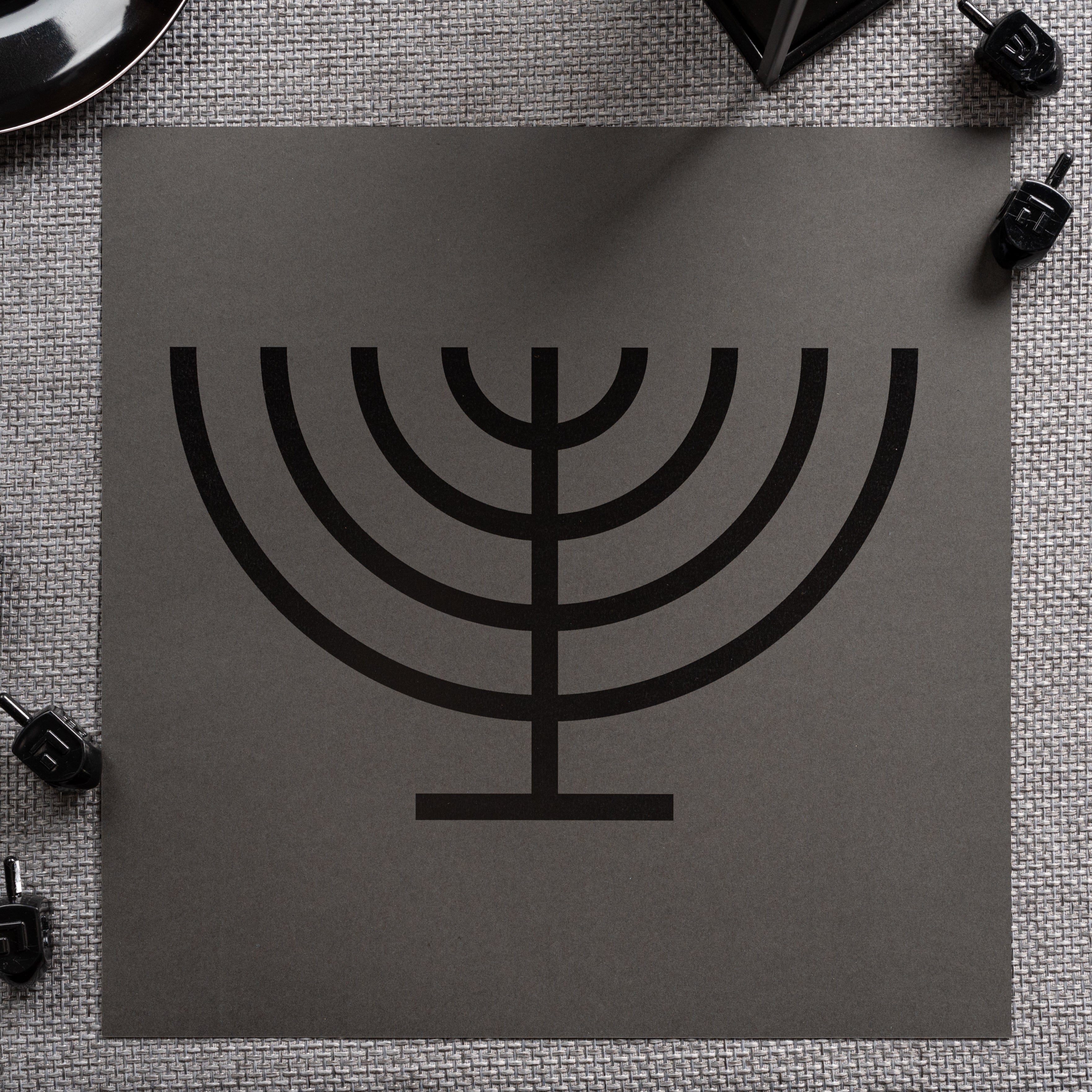 Menorah Placemat Heather