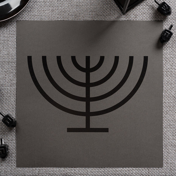 Menorah Placemat Heather