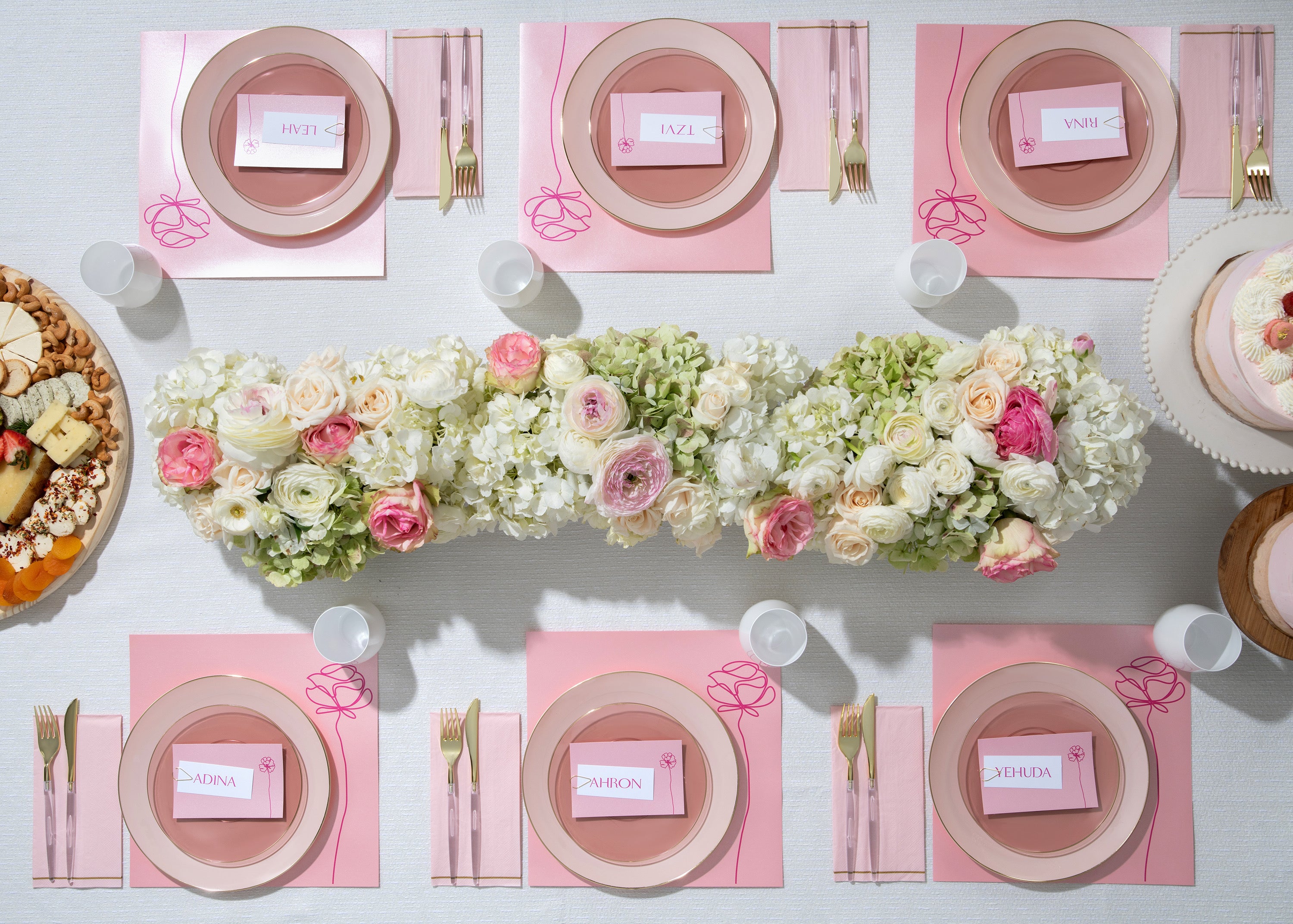 Shavuos Placemats Blush