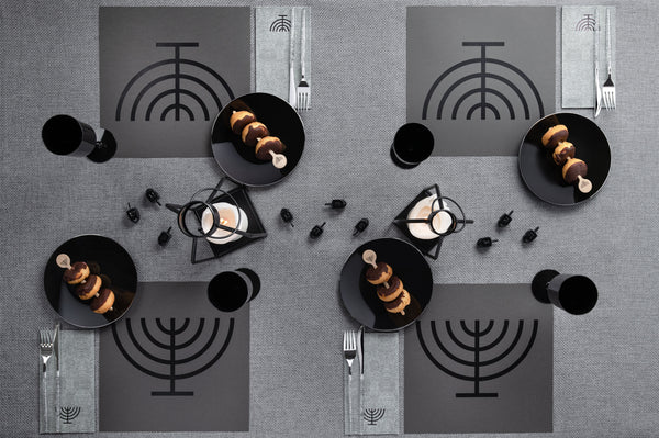 Menorah Placemat Heather