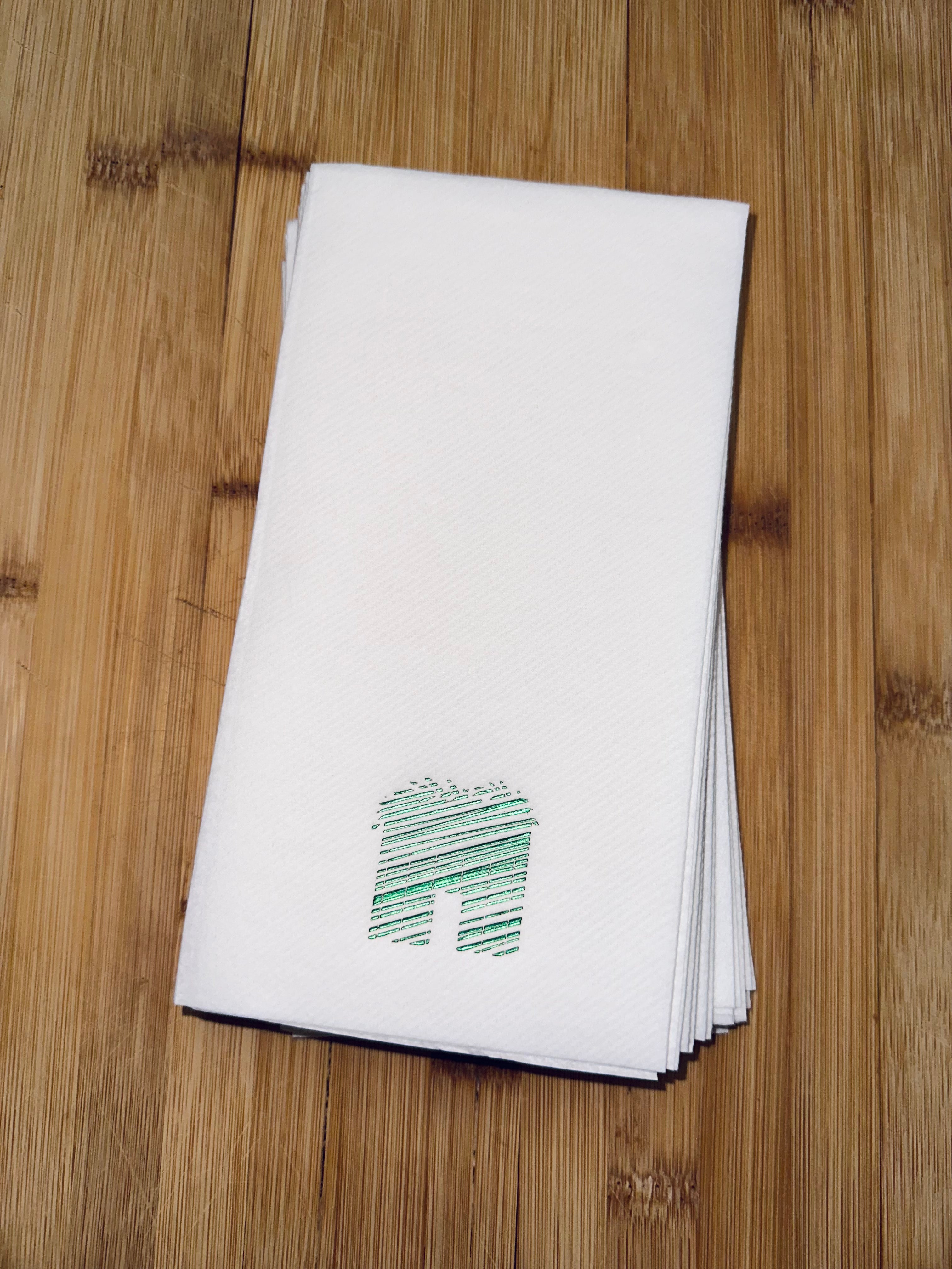 Sukkah Napkin Green