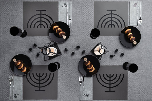 Menorah Napkin Heather