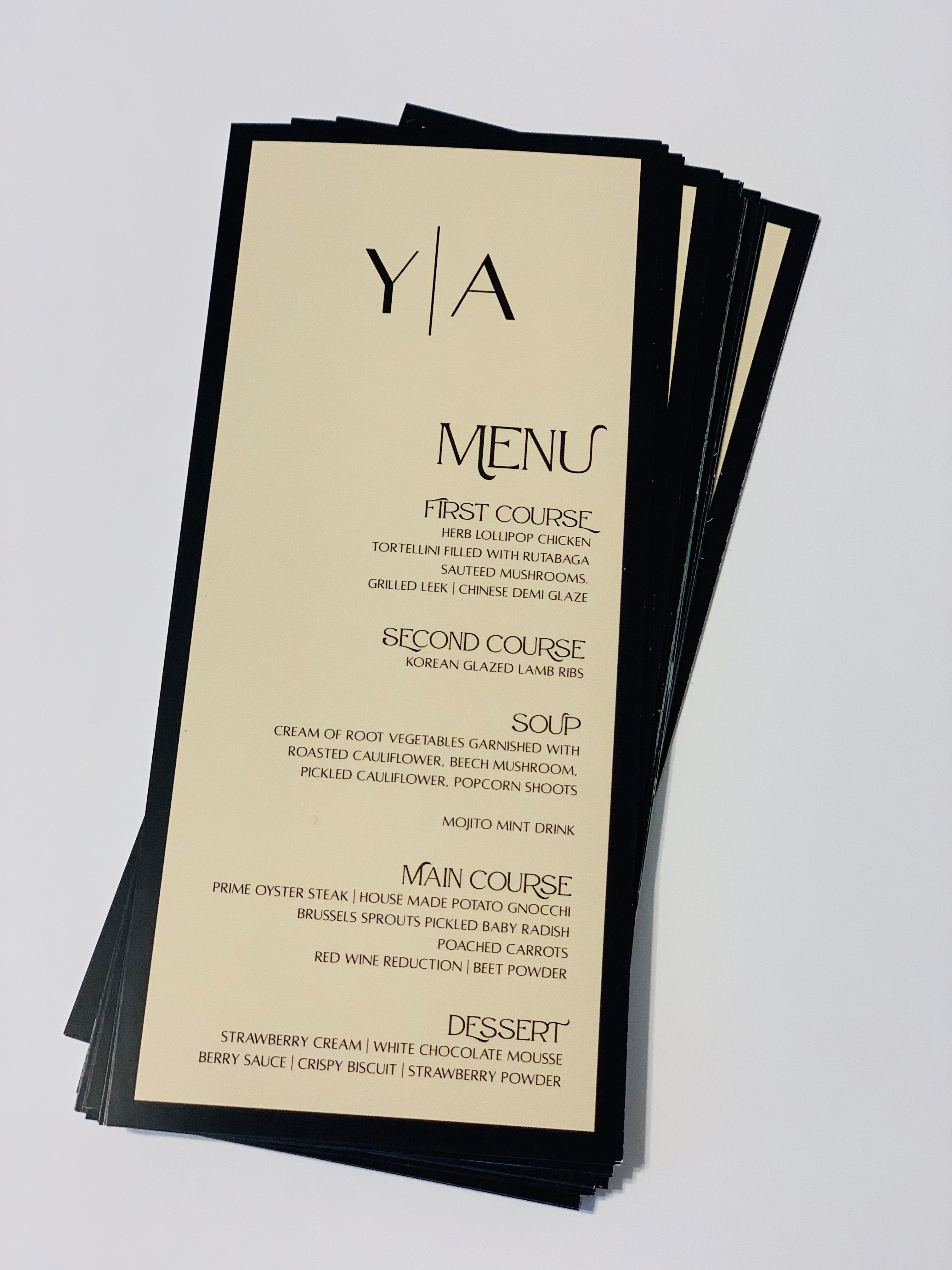 Neutral Menu
